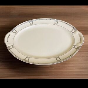 VINTAGE✨Taylor Smith 22 Carat Platinum Art Deco‎ Platter
